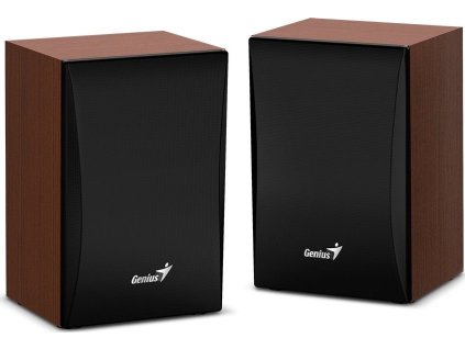 GENIUS repro SP-HF380BT/ 2.0/ Bluetooth/ 3W/ dřevěné/ barva dřevo