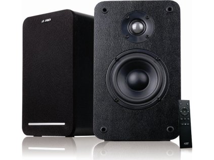 FENDA F&D repro R40BT/ 2.0/ 60W/ dřevěné/ černé/ BT4.2/ USB/ optický vstup/ dálkové ovládání
