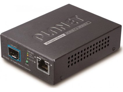 Planet XT-705A konvertor 10G/5G/2.5G/1G/100M / miniGBIC SFP+ 10GBASE-X