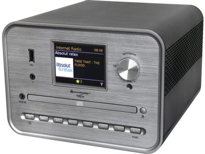 Soundmaster High line ICD1050SW/ USB/ FM-RDS/ CD/ BT/ DAB+/ WiFi/ 2x 7W