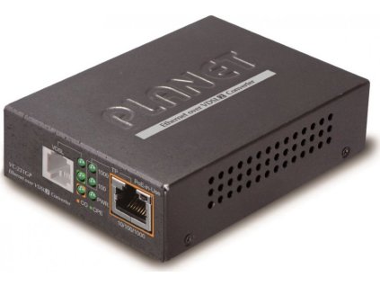 Planet VC-231GP, Ethernet VDSL2 konvertor, 1000Base-T, PoE 802.3at 30W, profil 30a, G.993.5 Vectoring, G.INP