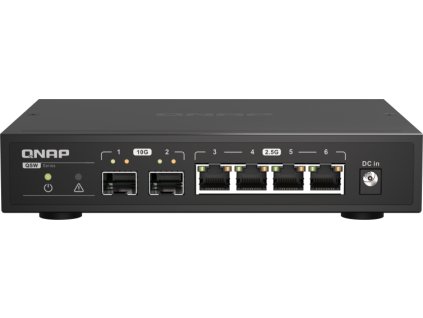 QNAP switch QSW-2104-2S (4x 2,5GbE RJ45 a 2x 10GbE SFP+)