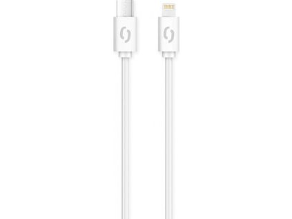 ALIGATOR Datový kabel POWER 3A, USB-C/lightning bílý