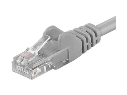 Patch kabel UTP RJ45-RJ45 level 5e 50m šedá