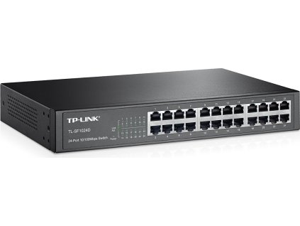 TP-Link TL-SF1024D/ switch 24x 10/100Mbps/ 13"desktop/rackmount
