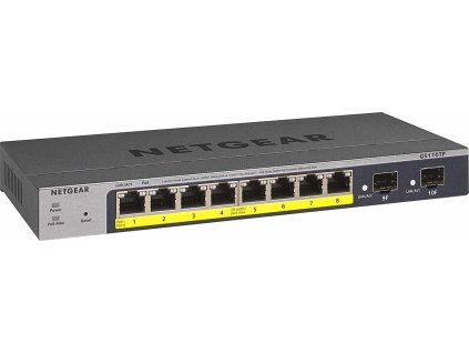 NETGEAR 8P GE POE SMART MANAGED PRO SWITCH