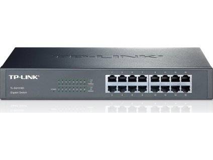 TP-Link TL-SG1016D/ switch 16x 10/100/1000Mbps/ desktop/ rack-mount