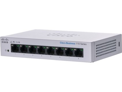 Cisco CBS110-8T-D-EU 8-port GE Unmanaged Switch, Desktop