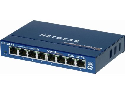 NETGEAR 8xGIGABIT Desktop switch, GS108GE
