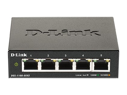 D-Link DGS-1100-05V2 Easy Smart Switch 10/100/1000