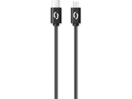 ALIGATOR Datový kabel POWER 3A, USB-C/microUSB černý