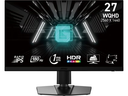 MSI Gaming 272QPF E2/ 27"/ 2560 x 1440/ IPS/ 1ms/ 180Hz/ 300cd/m2/ 1200:1/ HDMI/ DP/ černý