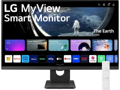 LG smart monitor 27SR50F-B s webOS 27" / IPS / 1920x1080 / 250cd/m2 / 8ms / 2x HDMI / 2x USB / repro / černý