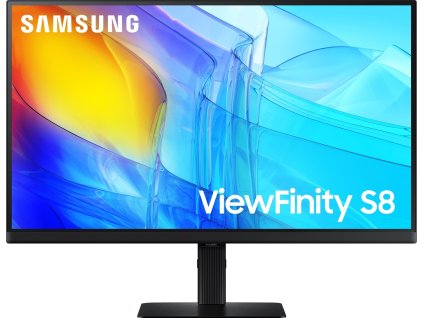Samsung ViewFinity S8 27" / S80D / 4K UHD 3840x2160 / 16:9 / IPS / 5ms / 60Hz / Jack/HDMI/DP/USB/PIVOT/VESA
