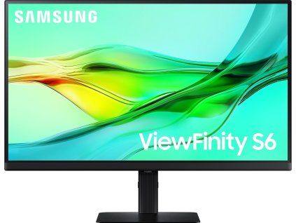 Samsung ViewFinity S6 27" / S60UD / QHD 2560x1440 / 16:9 / IPS / 5ms / 75Hz / Jack/HDMI/DP/USB/USB-C/LAN/PIVOT/VESA