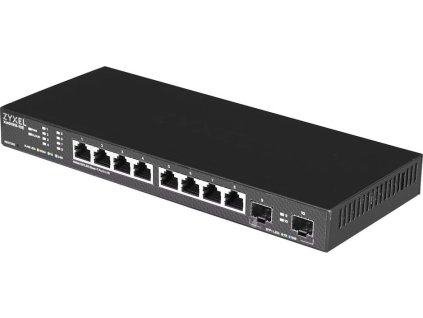 Zyxel XMG1915-10E, 8-port 2.5GbE, 2 SFP+ Smart Switch, hybrid mode, standalone or NebulaFlex Cloud