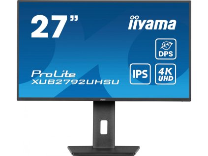 iiyama ProLite/XUB2792UHSU-B6/27"/IPS/4K UHD/60Hz/4ms/Black/3R