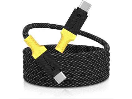 Tactical MagRope USB-C/USB-C 1m Black/Yellow
