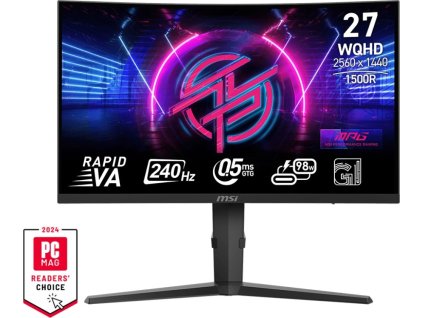 MSI MPG/275CQRXF/27"/VA/QHD/240Hz/0,5ms/Černá/3R