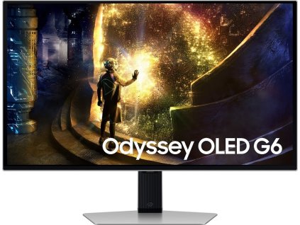 Samsung Odyssey OLED G6/LS27DG610SUXEN/27"/OLED/QHD/240Hz/0,03ms/Silver/2R