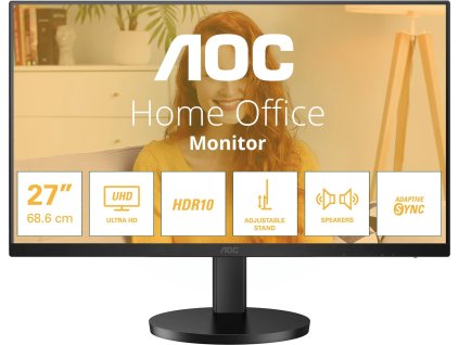 AOC/U27B3AF/27"/IPS/4K UHD/60Hz/4ms/Black/3R