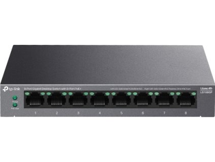 TP-Link LS108GP 8xGb POE+ Desktop switch