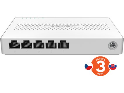 Tenda SM105 - 5x Multi-Gigabit 2.5G Ethernet Switch, 100/1000/2500 Mb/s, 25Gb/s, fanless
