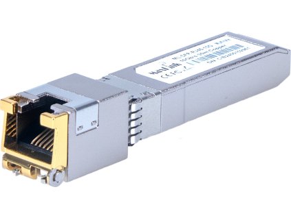 MaxLink SFP+ 1/2.5/5/10G metalický modul, RJ-45, 30m, 10Gbps