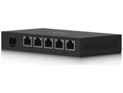 Ubiquiti EdgeRouter X SFP - 5x GbE port, 1x SFP port, 5x PoE 24V (PoE budget 50W)