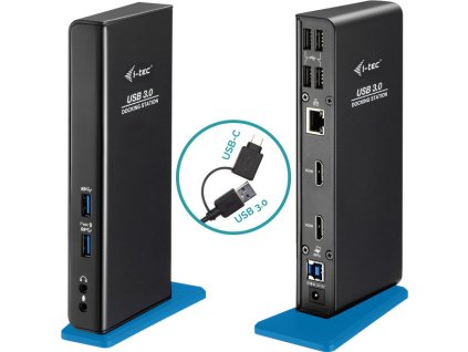 i-tec dokovací stanice USB 3.0/USB-C Dual HDMI/ 2x HDMI/ 2x USB 3.0/ 4x USB 2.0/ LAN