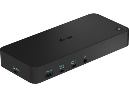 i-tec dokovací stanice USB 3.0 / USB-C / Thunderbolt/ 4K/ 2x DP/ 3x HDMI/ 2x USB-C/ 2x USB 3.0/ USB 3.1/ LAN/ PD 100W