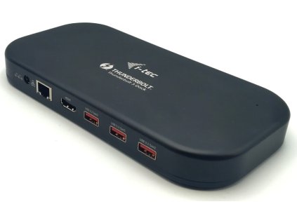 i-tec dokovací stanice Thunderbolt 3 Dual 4K/ 5x USB-A 3.2/ USB-C/ HDMI/ LAN/ micro SD/SD/ Power Delivery 60W