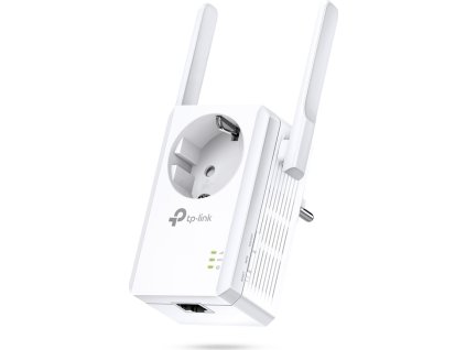 TP-Link TL-WA860RE 300Mbps Wifi N Range Ext./AP, 1x10/100 RJ45, s průchozí zásuvkou, power schedule
