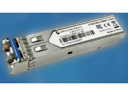 Grandstream SFP Fiber modul, single mod, 20km, 1.25Gbps