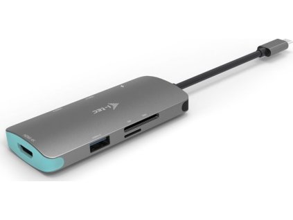 i-tec dokovací stanice USB-C Metal/ Nano Dock/ 4K UHD 3840×2160/ 3x USB 3.0/ HDMI + Power Delivery 60 W