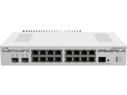 Mikrotik CloudCoreRouter CCR2004-16G-2S+PC, 4x 1200MHz CPU, 4GB RAM, 16x GbE, 2x SFP+, L6