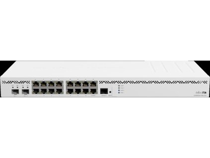 Mikrotik CloudCoreRouter CCR2004-16G-2S+, 4x 1700MHz, 4GB RAM, 16x GbE, 2x SFP+, Dual PSU, L6