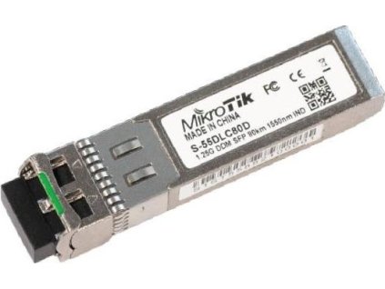 MikroTik SingleMode SFP modul 1.25Gbps 1550nm (80km)