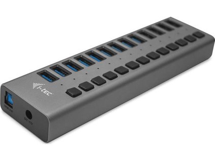 i-tec USB 3.0 nabíjecí HUB 13 Port + napájecí adaptér 60 W