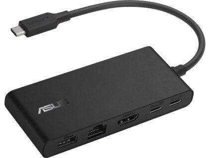 ASUS DC201 Dual 4K USB-C Dock, male: USB-C; female: HDMI,USB-A/C,RJ-45,PowerDelivery:100W