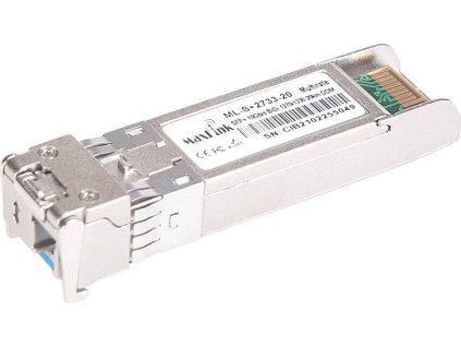 MaxLink 10G SFP+ optický modul, WDM(BiDi), SM, Tx 1270/Rx1330nm, 20km, 1x LC konektor, DDM