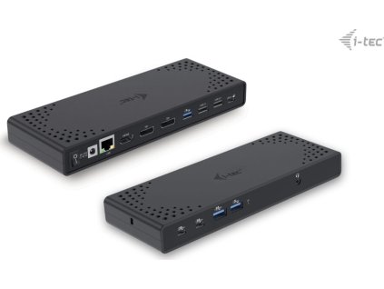 i-tec dokovací stanice Gen2 Thunderbolt 3/ Triple display/ 2x USB-A 3.2/ 2x USB 2.0/ 2x USB-C/ 2x DP/ HDMI/ LAN/ PD 100