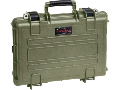Doerr odolný vodotěsný kufr Explorer 4209 Green CV(42x30x10 cm, molitan pro Laptop až 15" v pouzdře, 2,4kg)