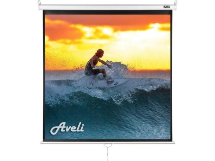 Nástěnné projekční plátno AVELI 152x152cm (1:1) 84"