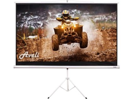 Projekční plátno AVELI stativ, 265x149cm (16:9) 120"