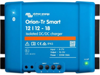 Victron Orion-Tr Smart DC-DC nabíječka 12/12-18A (220W) izolovaná