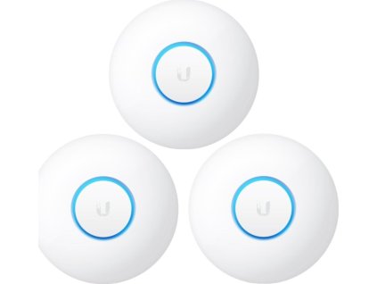 Ubiquiti UAP-nanoHD-3 - Compact UniFi Wave2 AC AP, bez PoE adaptéru, 3-pack