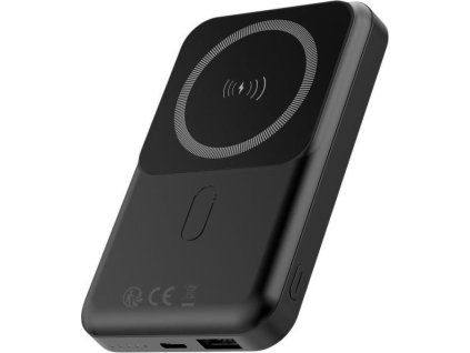 Bezdrátová powerbanka Forever MATB-100 PD QC 22,5W 10000mAh magnetická černá