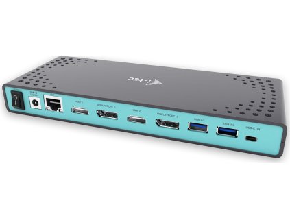 i-tec dokovací stanice USB 3.0/ USB-C 5K/ 2x 4K 60Hz video/ univerzání-dualní/ 2x HDMI/ 2x DP/ 1x LAN/ 6x USB 3.0/ audio