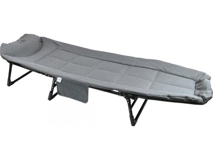 Lehátko kempingové skládací SOFA šedé polohovací